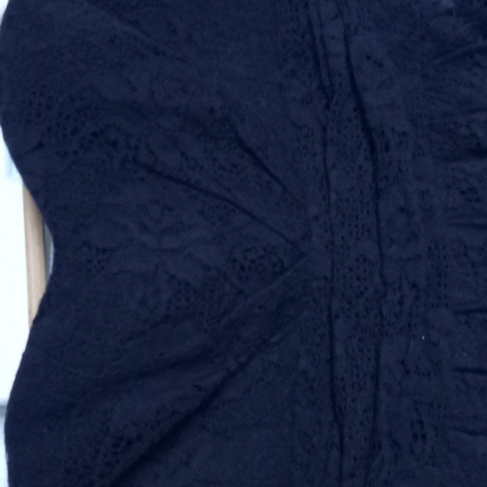 Kismet Black Lace Strapless Dress Small